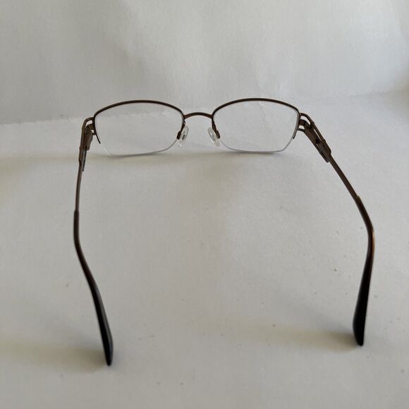 Elle Eyeglasses EL18779 Designer Frames Only Brown 50-18-135 - Picture 5 of 6